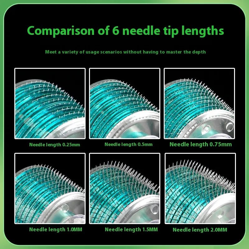 GLOW ROLLER™ - Skin Glowing Premium Microneedling Derma Roller - The Glow Roller