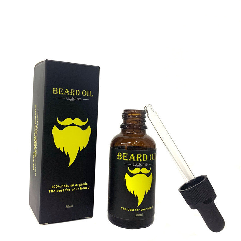 GLOW ROLLER™ Luxfume Beard Oil for Men – Beard Growth & Conditioning Serum - The Glow Roller
