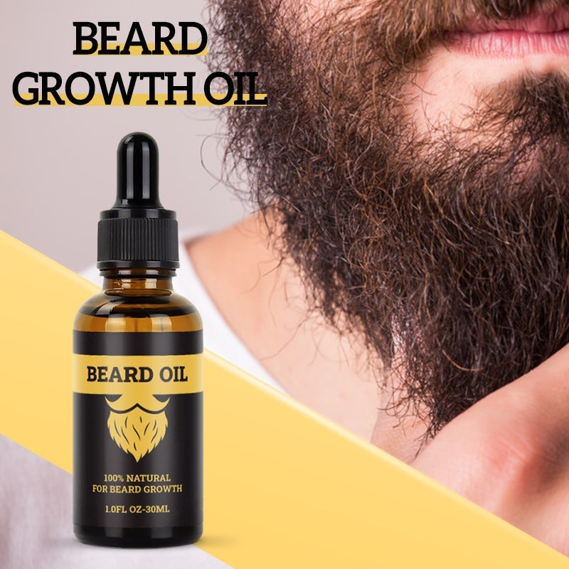 GLOW ROLLER™ Men’s Beard Growth Combo Pack – Derma Roller & Care Kit - The Glow Roller