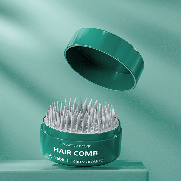GLOW ROLLER™ Travel Hair Comb for Women – Detangling & Smooth Finish - The Glow Roller