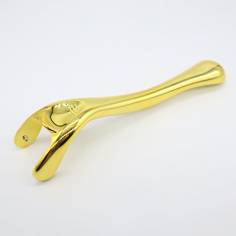 GLOW ROLLER™ 540 Gold Titanium Derma Roller – Premium Microneedling Tool - The Glow Roller