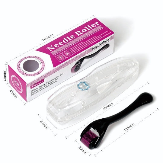 GLOW ROLLER™ Beard Growth Derma Roller for Men – Patchy Beard Solution - The Glow Roller