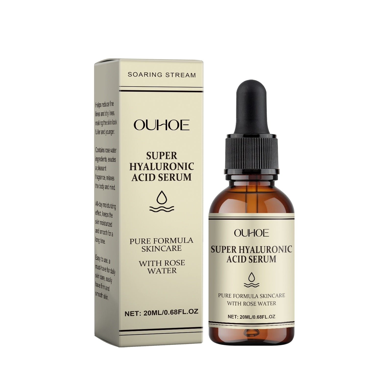 Super Hyaluronic Acid Microneedling Serum | GLOW ROLLER™ Skincare Booster - The Glow Roller